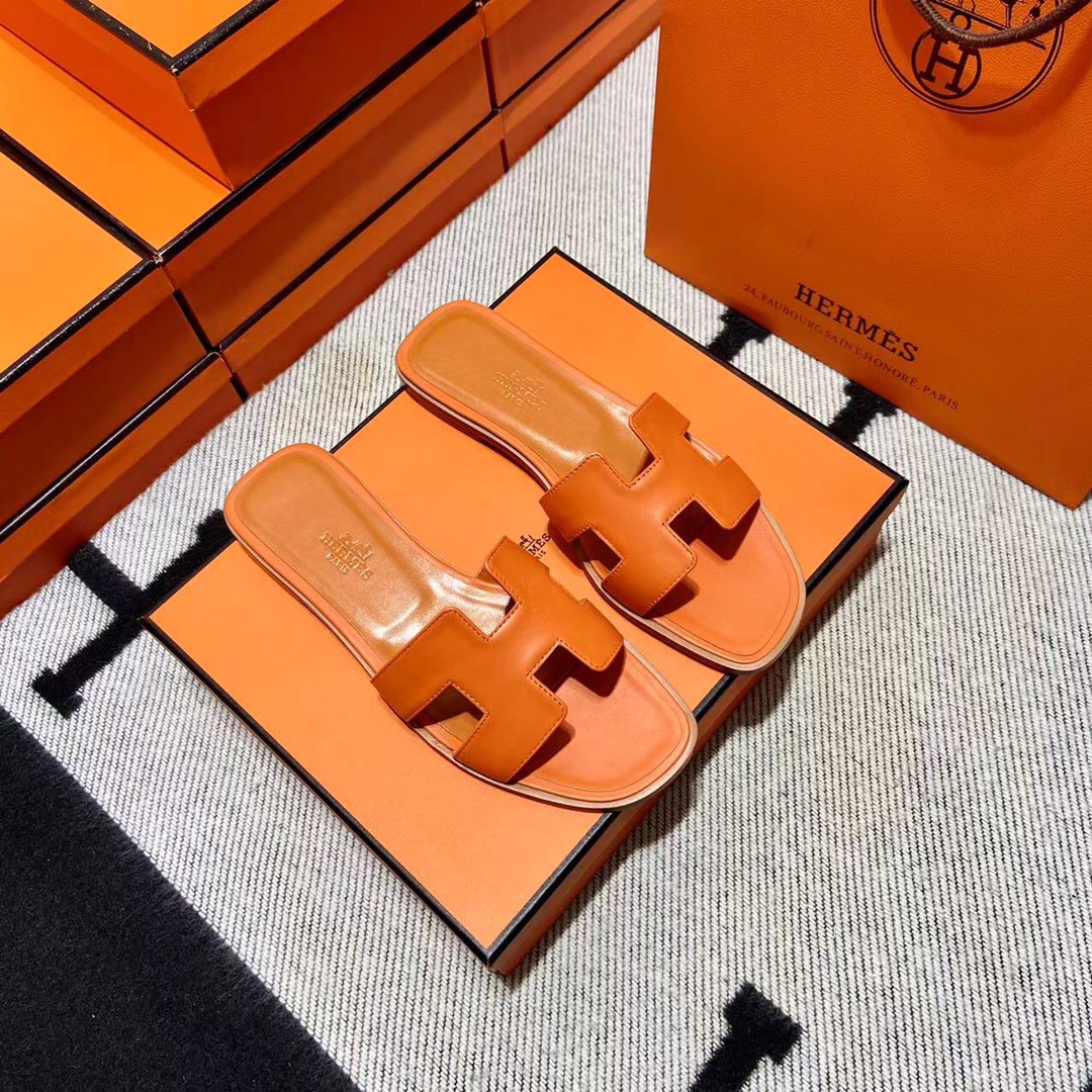 에르메스 올수공 오란 슬리퍼 샌들 스위프트 37